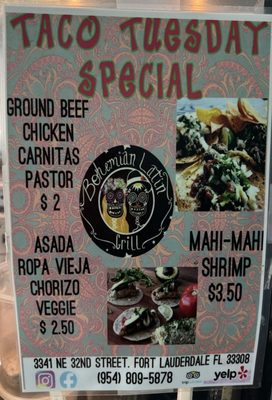 Bohemian Latin Grill by null