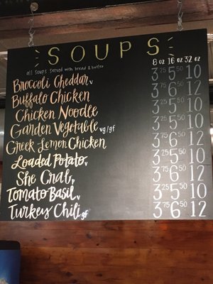 Menu photo 2 Ladles Soups Charleston, SC Menu photo 2 Ladles Soups Charleston, SC