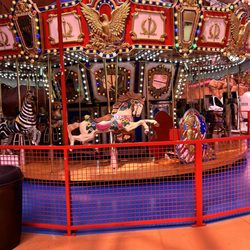Circus Circus - Love the carousel