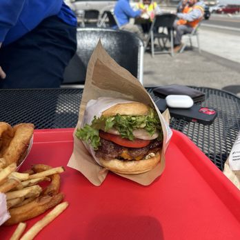 Bob's Atomic Burgers - Double cheeseburger loaded with extras - Burgers Near Me - Golden, Colorado Bob's Atomic Burgers - Double cheeseburger loaded with extras - Burgers Near Me - Golden, Colorado