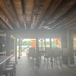 Lily Pad - Lower Bar - Wood Fire Pizza, playground for the kids, view of Mississippi and more!