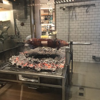Dusit Thani Manila - Already have a lechon going for lunch in 3 hours. Chef says they start at 2 am. I'd fail miserably as a chef. - Hotels Near Me - Makati, NCR