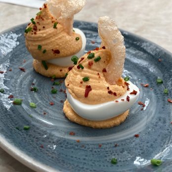 Red Rooster Overtown - Deviled Eggs - Cocktail Bars Near Me - Miami, Florida Red Rooster Overtown - Deviled Eggs - Cocktail Bars Near Me - Miami, Florida