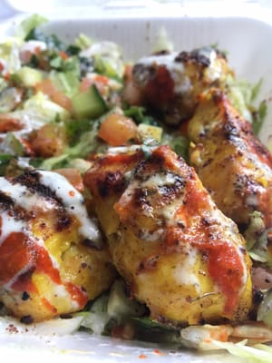 Photo of Zara Afghan Cuisine - Sacramento, CA, US. Chicken Kabob.