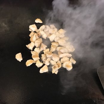 Hibachi Express - chopped chicken on a grill - Japanese Near Me - Gainesville, Georgia Hibachi Express - chopped chicken on a grill - Japanese Near Me - Gainesville, Georgia