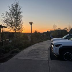 Tetherow - Watching the sunset.