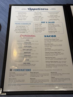 Menu photo 3 Pappasito's Cantina Houston, TX