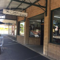 No 96 Cafe & Gifts - Plenty of seating inside and out.  Food is good and country fresh. Very popular. Good variety of cafe style food.