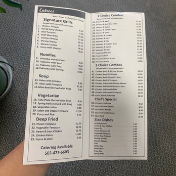 Bong Teriyaki - Menu - Japanese Near Me - Portland, Oregon Bong Teriyaki - Menu - Japanese Near Me - Portland, Oregon