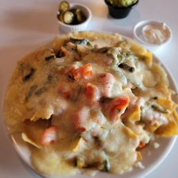 Vegetarian Nachos Vegetarian Nachos
