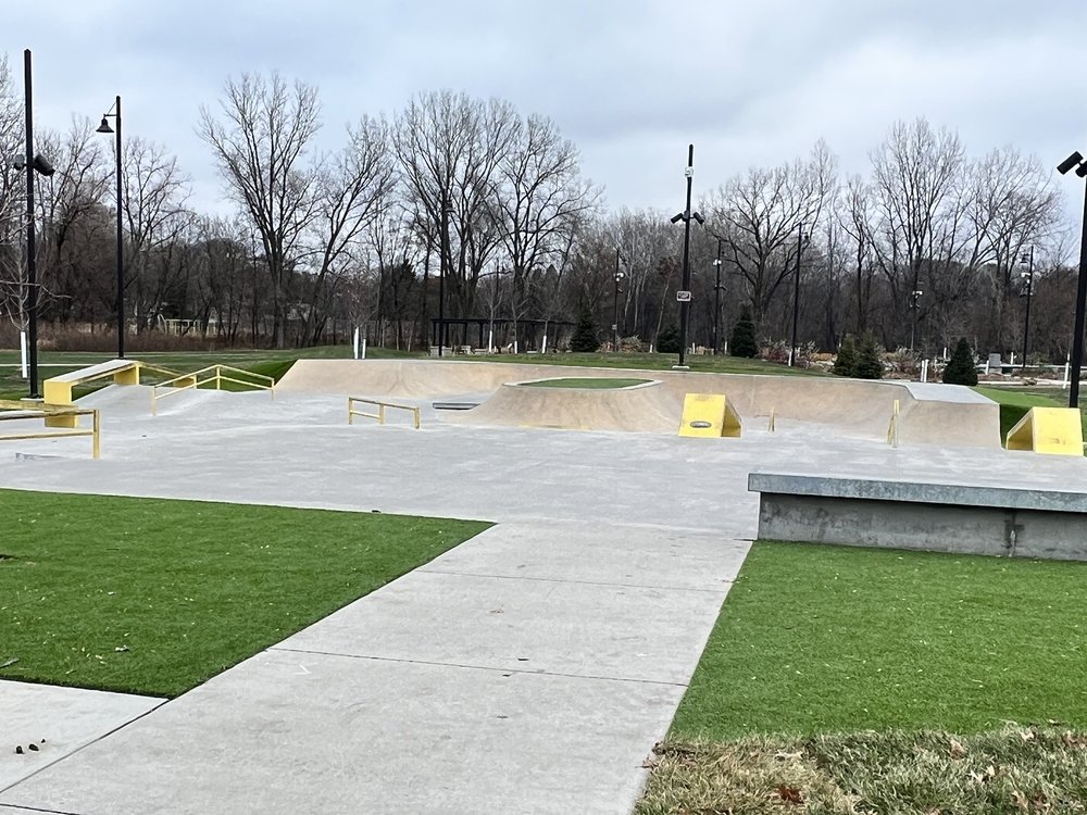 Shoreview Commons Skateboard Plaza Logo