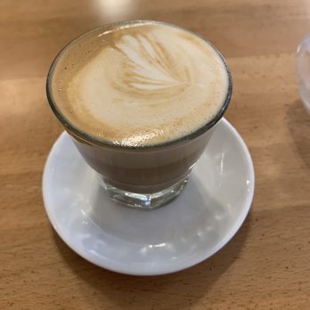 Paper Plane Coffee - Cortado with oat milk - Coffee Roasteries Near Me - Montclair, New Jersey