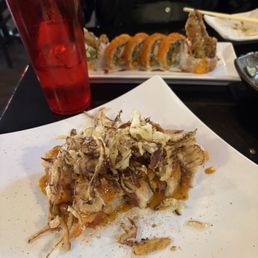 Crazy Spicy White Boy Roll, Spider Roll