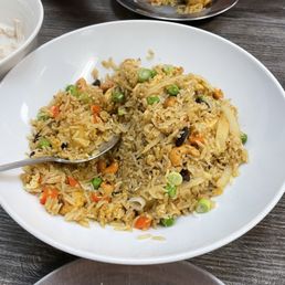 I forgot to take the picture as I was too excited by how good the food smelled, I immediately dug 26. Pineapple Fried Rice I forgot to take the picture as I was too excited by how good the food smelled, I immediately dug 26. Pineapple Fried Rice