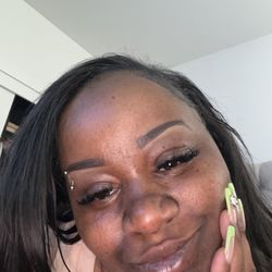 Lashes By Sharne - And keep in mind this is a couple of days old just waking up from a nap. These eyelashes are beautiful.