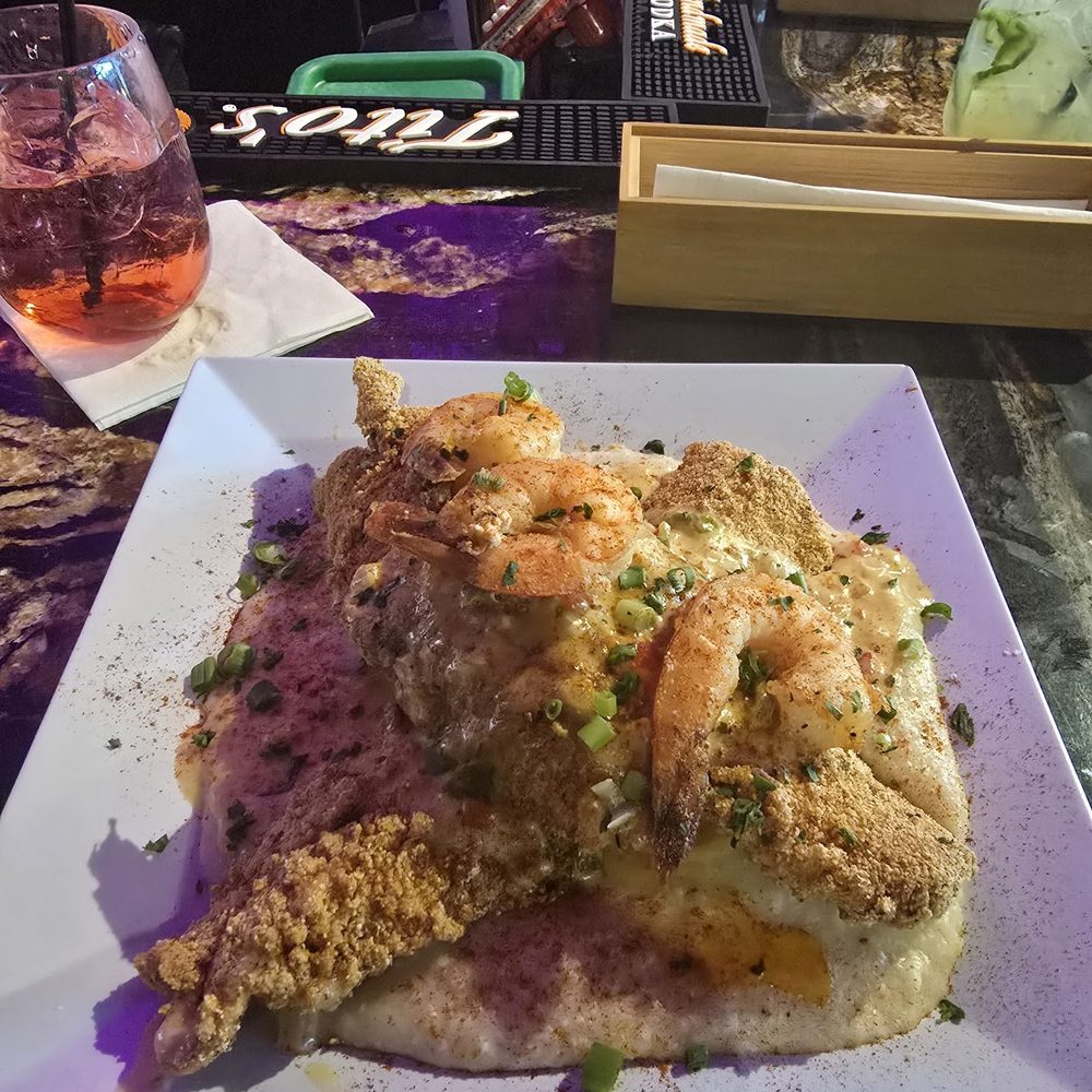 Gocha's Tapas Bar - The fish, shrimp, and grits - Tapas Bars Near Me - Atlanta, Georgia Gocha's Tapas Bar - The fish, shrimp, and grits - Tapas Bars Near Me - Atlanta, Georgia