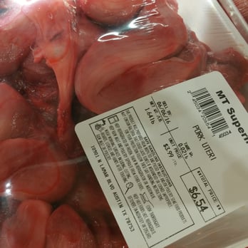 MT Supermarket - Pork uteri. Maybe one day, but not today. - International Grocery Near Me - Austin, Texas