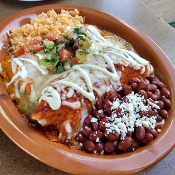 Cocina Madrigal - Left to right: Wild Mushroom Enchilada, Beef Birria Enchilada - Tacos Near Me - Phoenix, Arizona Cocina Madrigal - Left to right: Wild Mushroom Enchilada, Beef Birria Enchilada - Tacos Near Me - Phoenix, Arizona