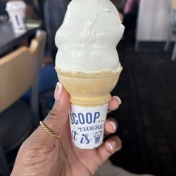 Culver's - Vanilla ice cream cone