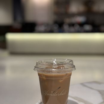 The Clock Coffee Shop - 12oz Iced Lavender Latte (~$6) - Coffee & Tea Near Me - New York, New York The Clock Coffee Shop - 12oz Iced Lavender Latte (~$6) - Coffee & Tea Near Me - New York, New York