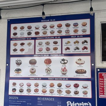 Peterson's Donut Corner - Menu September 2026 - Donuts Near Me - Escondido, California Peterson's Donut Corner - Menu September 2026 - Donuts Near Me - Escondido, California