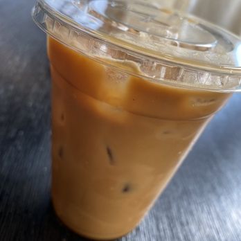 The Burrow Cafe - Pumpkin spice latte with almond milk - Creperies Near Me - Albuquerque, New Mexico