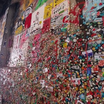 The Gum Wall - Fruity, yet disgusting. - Local Flavor Near Me - Seattle, Washington