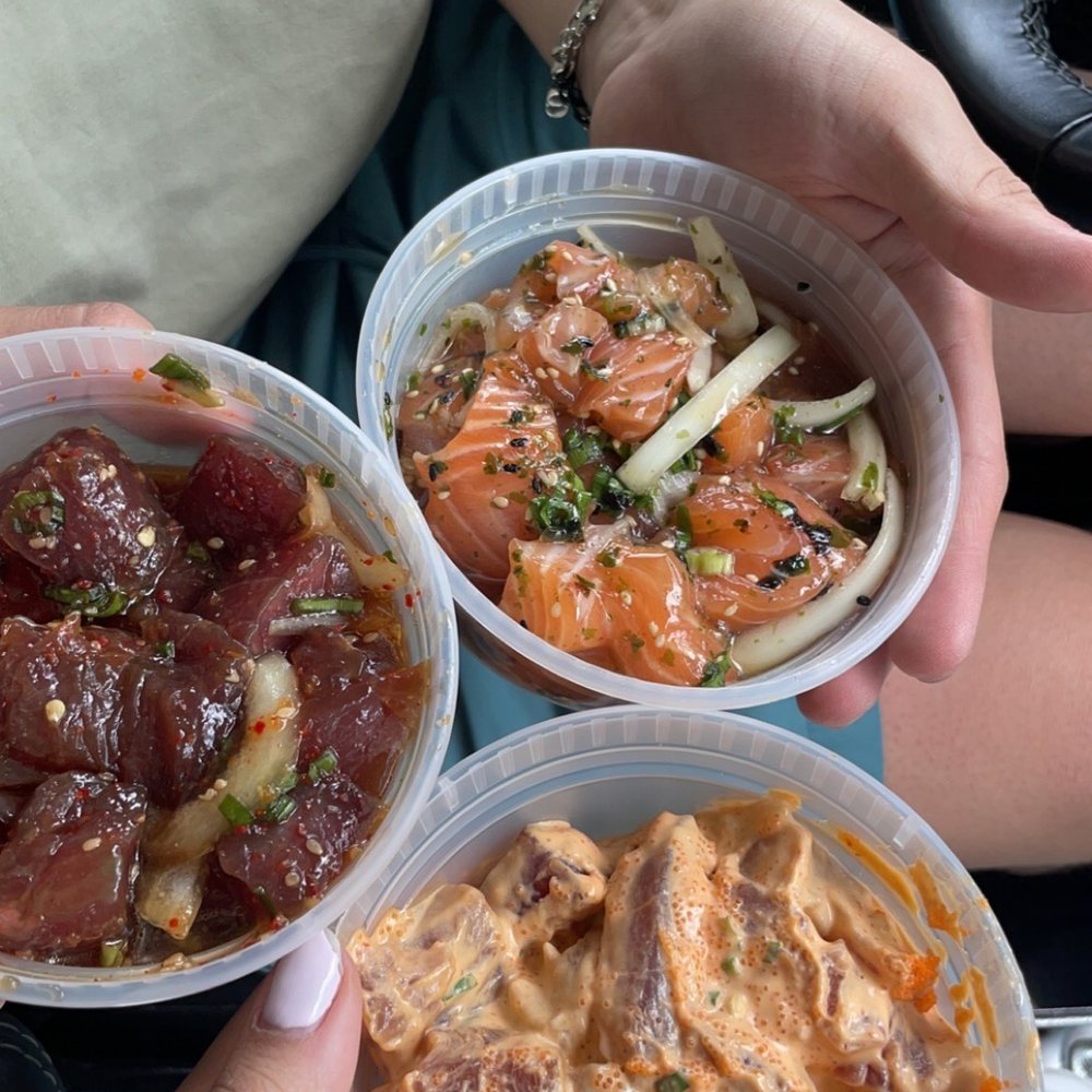 Fresh Catch - Spicy shoyu ahi, spicy ahi, salmon poke - Hawaiian Near Me - Honolulu, Hawaii Fresh Catch - Spicy shoyu ahi, spicy ahi, salmon poke - Hawaiian Near Me - Honolulu, Hawaii