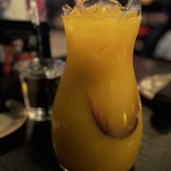 Mesita - Pitcher of non alcoholic mango margarita 7/10 - Mexican Near Me - Rockville Centre, New York