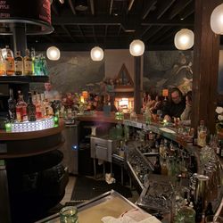 Le Loup - Bar seating.