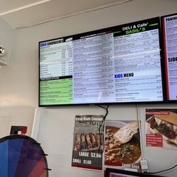 Basil's Deli & Cafe' - Menu