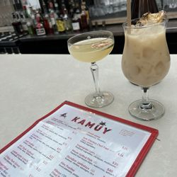 Margarita and corossol colada