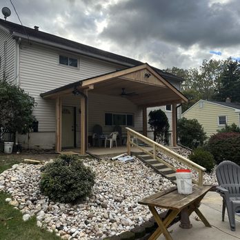 Grone Construction - Roof cover over patio - Windows Installation Near Me