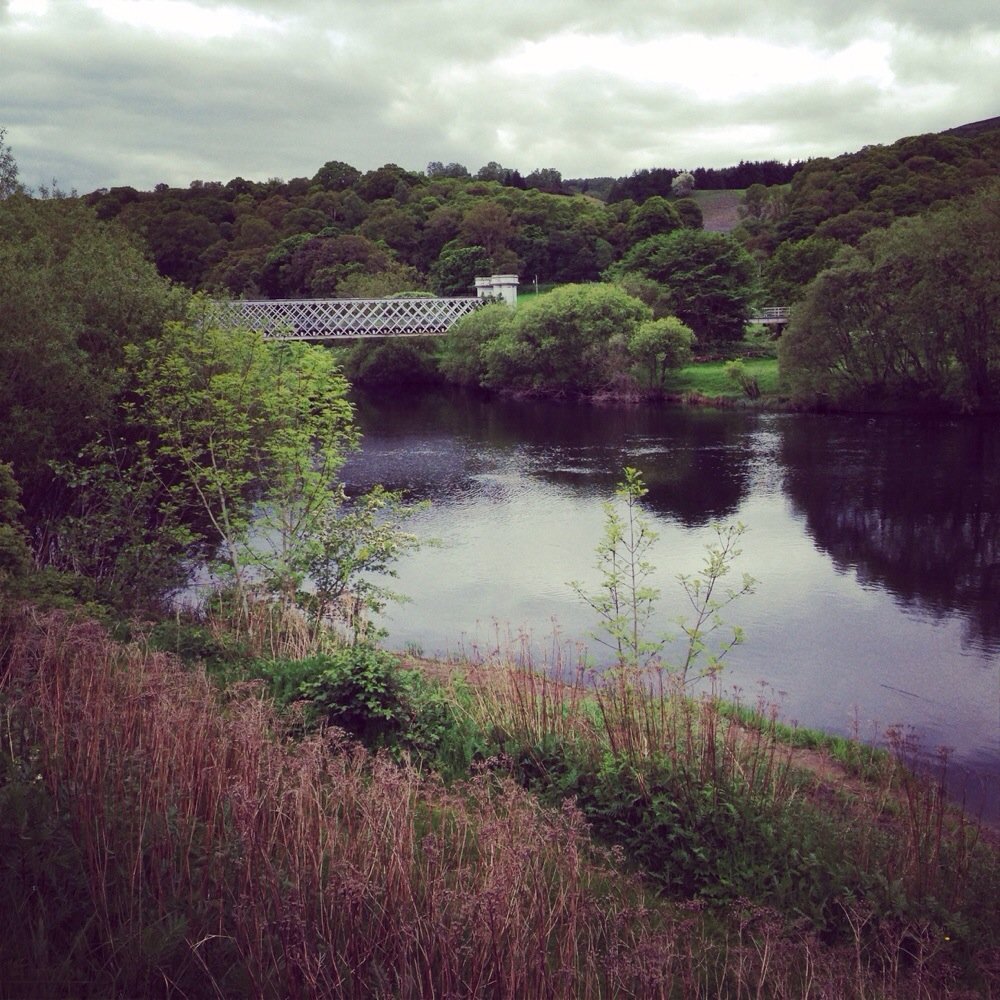 Logierait Pine Lodges - The River Tay - a stone's throw from our lodge! - Hotels Near Me - Pitlochry, PKN