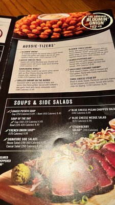 Outback Steakhouse Las Vegas Menu With Prices: Ultimate Guide 2025