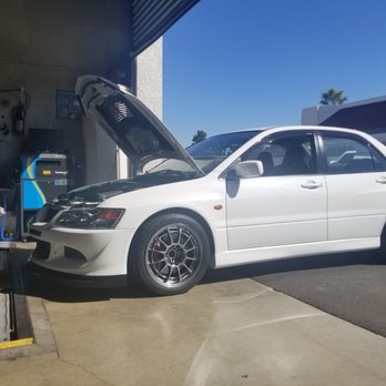 Easy Smog - My 16 year old getting her bi-annual checkup.  Always passes with flying colors.  Stock 2005 Evo 8 GSR. - Smog Check Stations Near Me - Huntington Beach, California