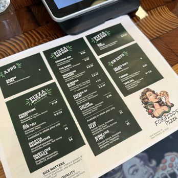 Forbidden Pizza - Menu - Pizza Near Me - New Orleans, Louisiana
