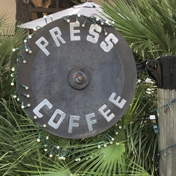 PRESS Coffee - Sign - Coffee & Tea Near Me - San Antonio, Texas PRESS Coffee - Sign - Coffee & Tea Near Me - San Antonio, Texas