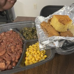 Ethel's Snack Shack - Red Beans and Rice with Fried Fish