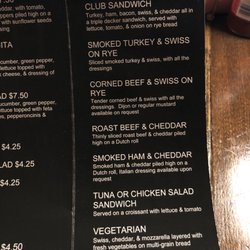The Hungry Mind - This is just a portion of the menu, there are plenty of soups and salads and burgers available.