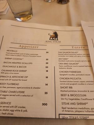 Menu photo 4 King Steak Houston, TX Menu photo 4 King Steak Houston, TX