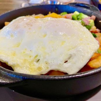 Egg Harbor Café - Ham, Egg, Jalapeño & Cheddar Skillet - Breakfast & Brunch Near Me - Lake Geneva, Wisconsin Egg Harbor Café - Ham, Egg, Jalapeño & Cheddar Skillet - Breakfast & Brunch Near Me - Lake Geneva, Wisconsin