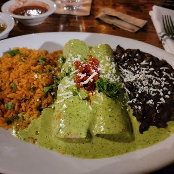 Cha Cha's Latin Kitchen - Crab and Shrimp Enchiladas - Mexican Near Me - Irvine, California Cha Cha's Latin Kitchen - Crab and Shrimp Enchiladas - Mexican Near Me - Irvine, California