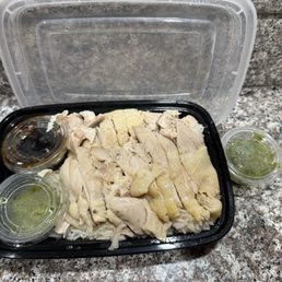 My wife's Hainan chicken Togo My wife's Hainan chicken Togo