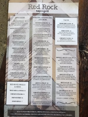 Menu photo 7 Red Rock Tap and Grill Red Bank, NJ
