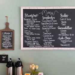 cakes by moraima and cafe - Menu