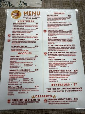 Menu photo 4 Tiny Thai Buffalo, NY
