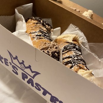 Mike's Pastry - Nutella Cannoli and Peanut Butter Cannoli - Bakeries Near Me - Boston, Massachusetts Mike's Pastry - Nutella Cannoli and Peanut Butter Cannoli - Bakeries Near Me - Boston, Massachusetts