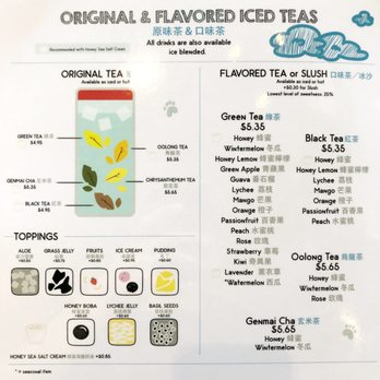 Tea Brick - Arcadia - Menu 1 - Bubble Tea Near Me - Arcadia, California Tea Brick - Arcadia - Menu 1 - Bubble Tea Near Me - Arcadia, California