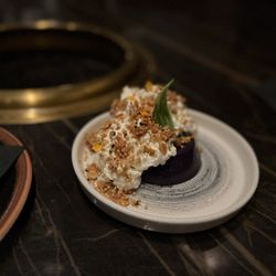 Bae Korean Grill - Ube flan